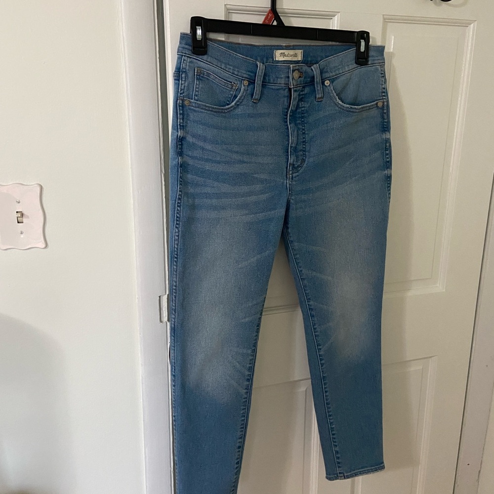 Madewell 10” High-Rise Skinny Crop Jeans